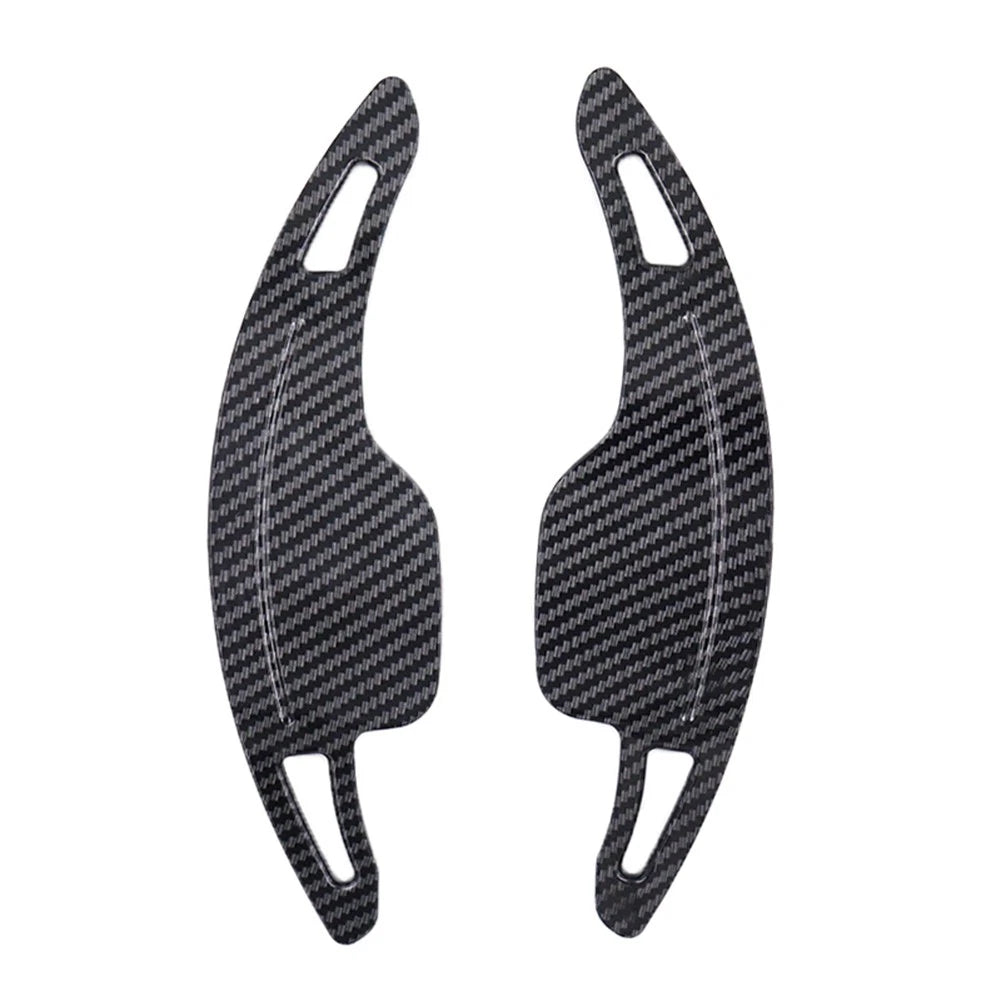2Pcs Steering Wheel Shift Paddle Extension For Chevrolet Camaro Corvette C7
