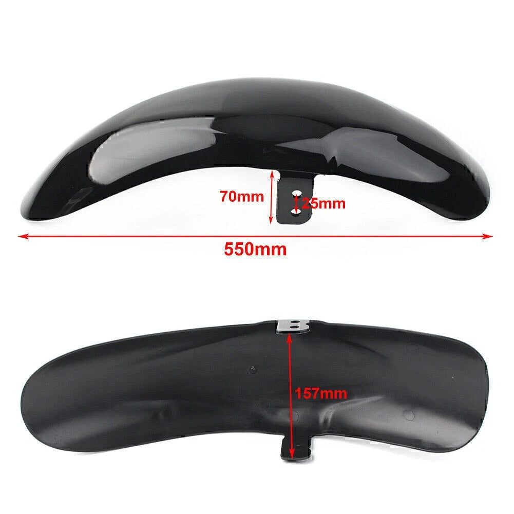 Gloss Black Front Fender Mudguard Fit For Harley V Rod Night Rod VRSCAW 2003-11