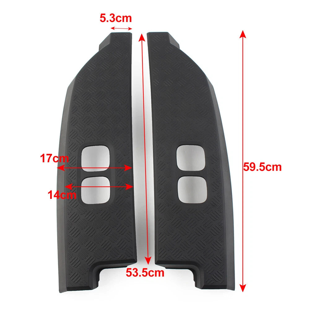 Rear Tail Light Indicator Cover Trim For Land Rover Defender 90 110 20-23 Gloss
