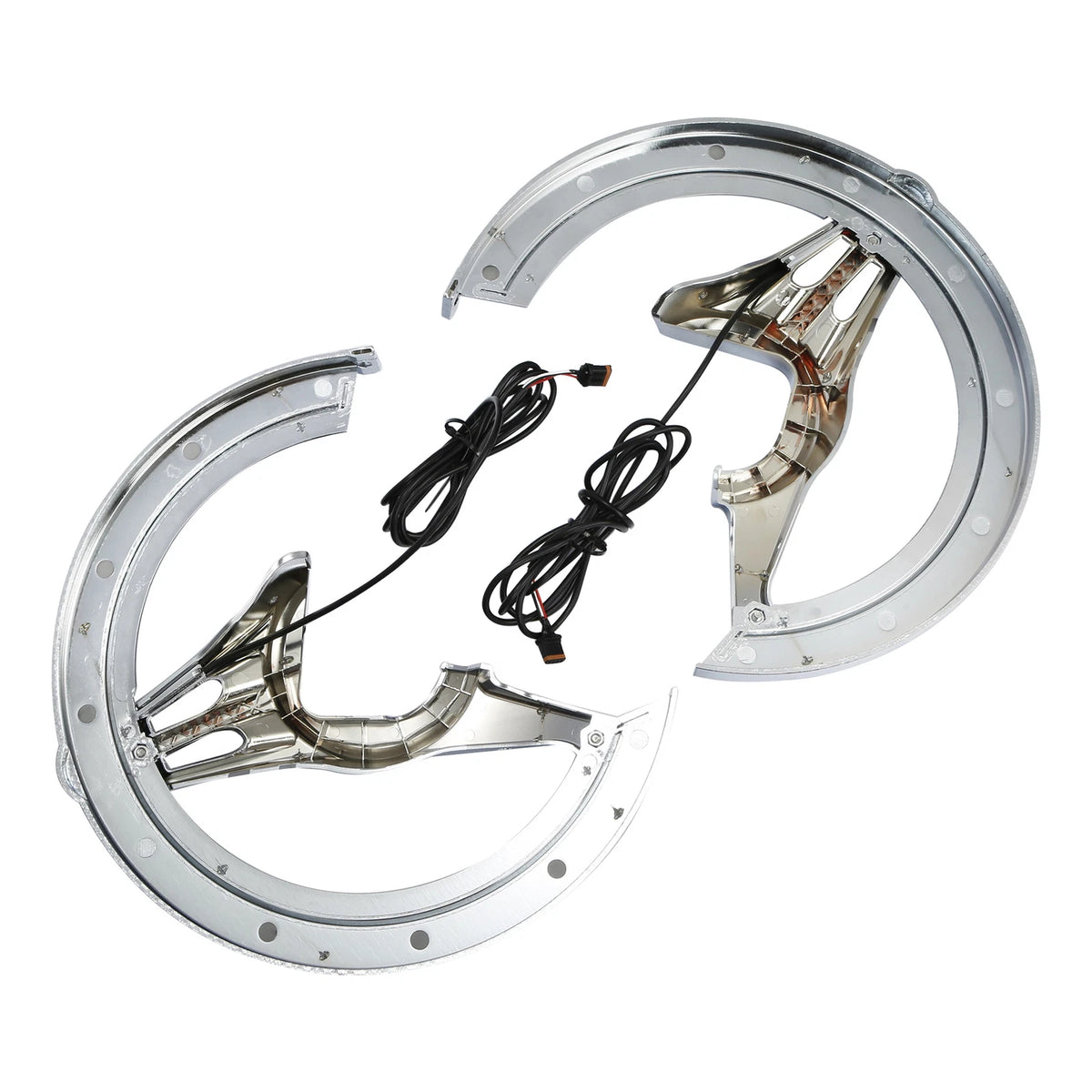 Brake Rotor Covers w/ LED Light Fit For Honda Goldwing 1800 GL1800 2018-2026 19