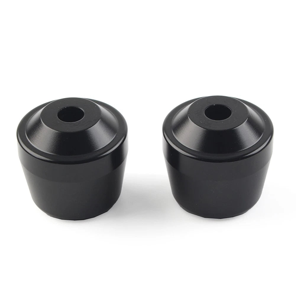Handlebar Grips Bar End Slider Cap Fit YAMAHA YZFR1 YZF-R1 2015-2023 2016 Black