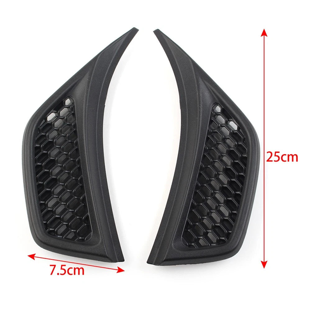 Front Fender Air Outlet For Jeep Wrangler JL 2018-2022 For Gladiator 2020-2022