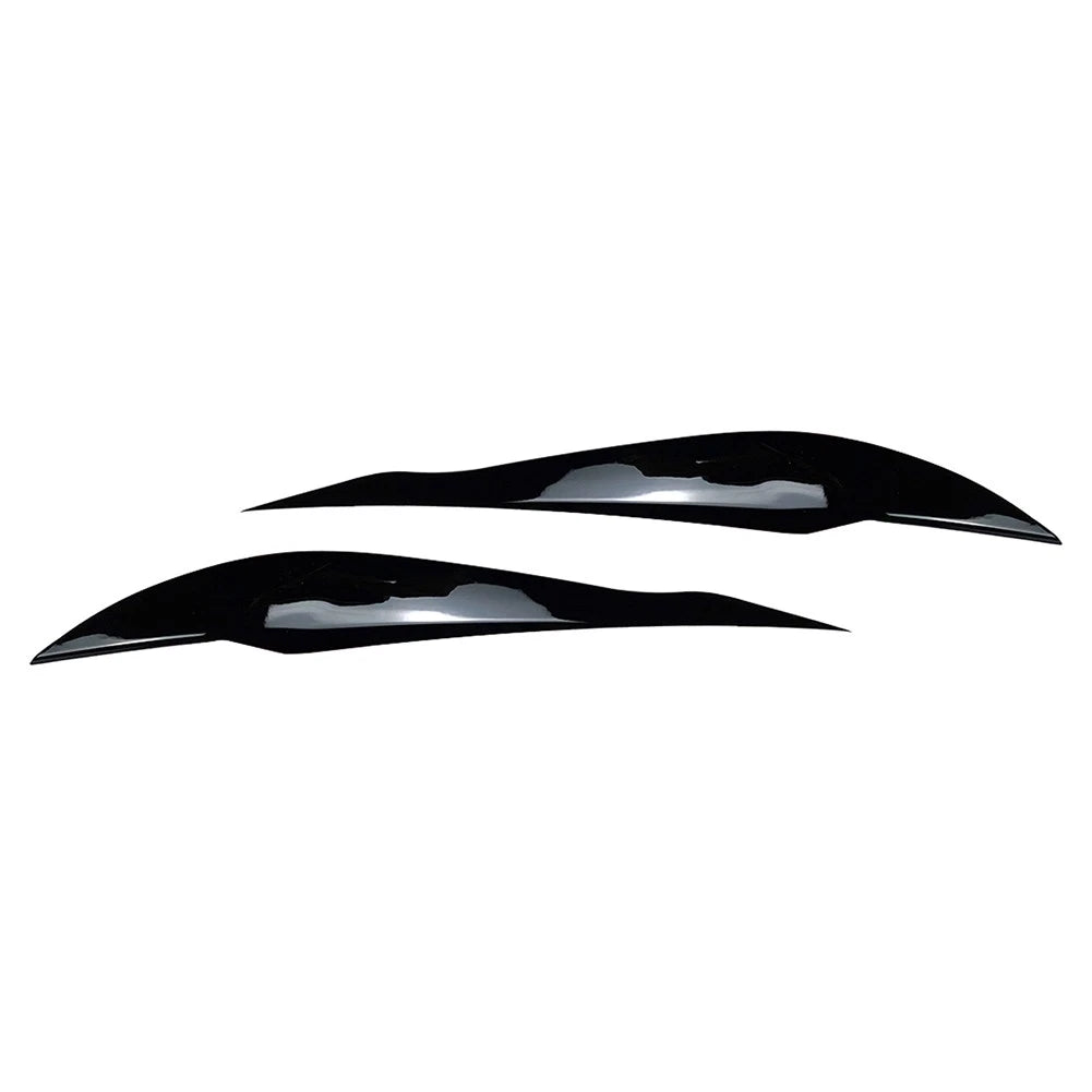 2 Pcs Car ABS Headlight Eye Lid Eyebrow Cover For BMW 3 Series F30 F31 2013-2018