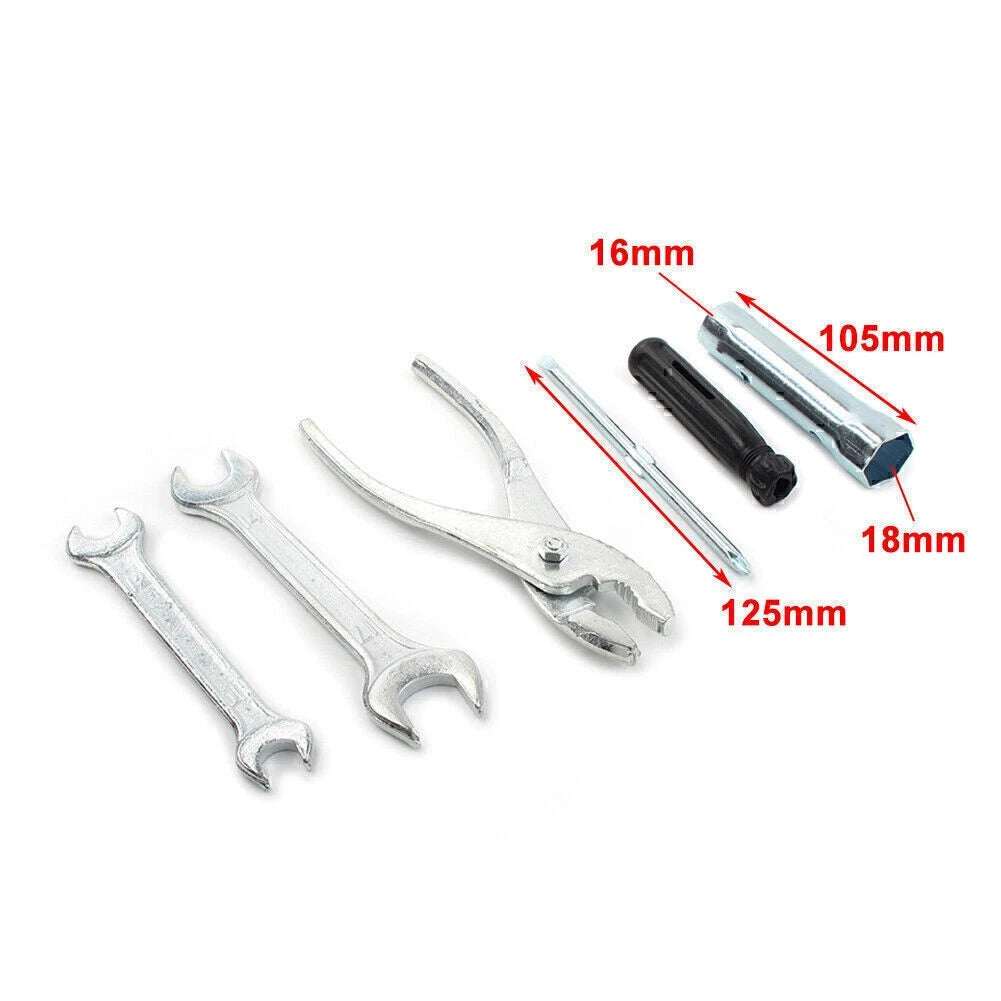US Motor Spark Plug Spanner Wrench Plier Socket Tool Kit With Storage Pocket