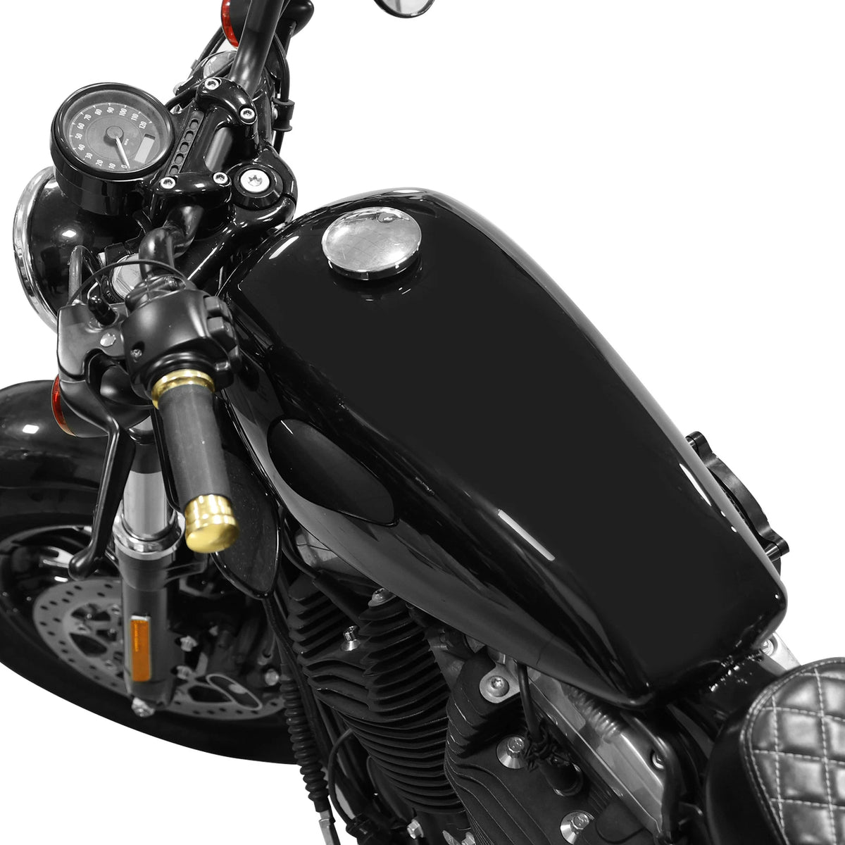 Painted 2.6 Gallon Gas Fuel Tank For Harley Sportster XL883 1200 48 72 07-22 21