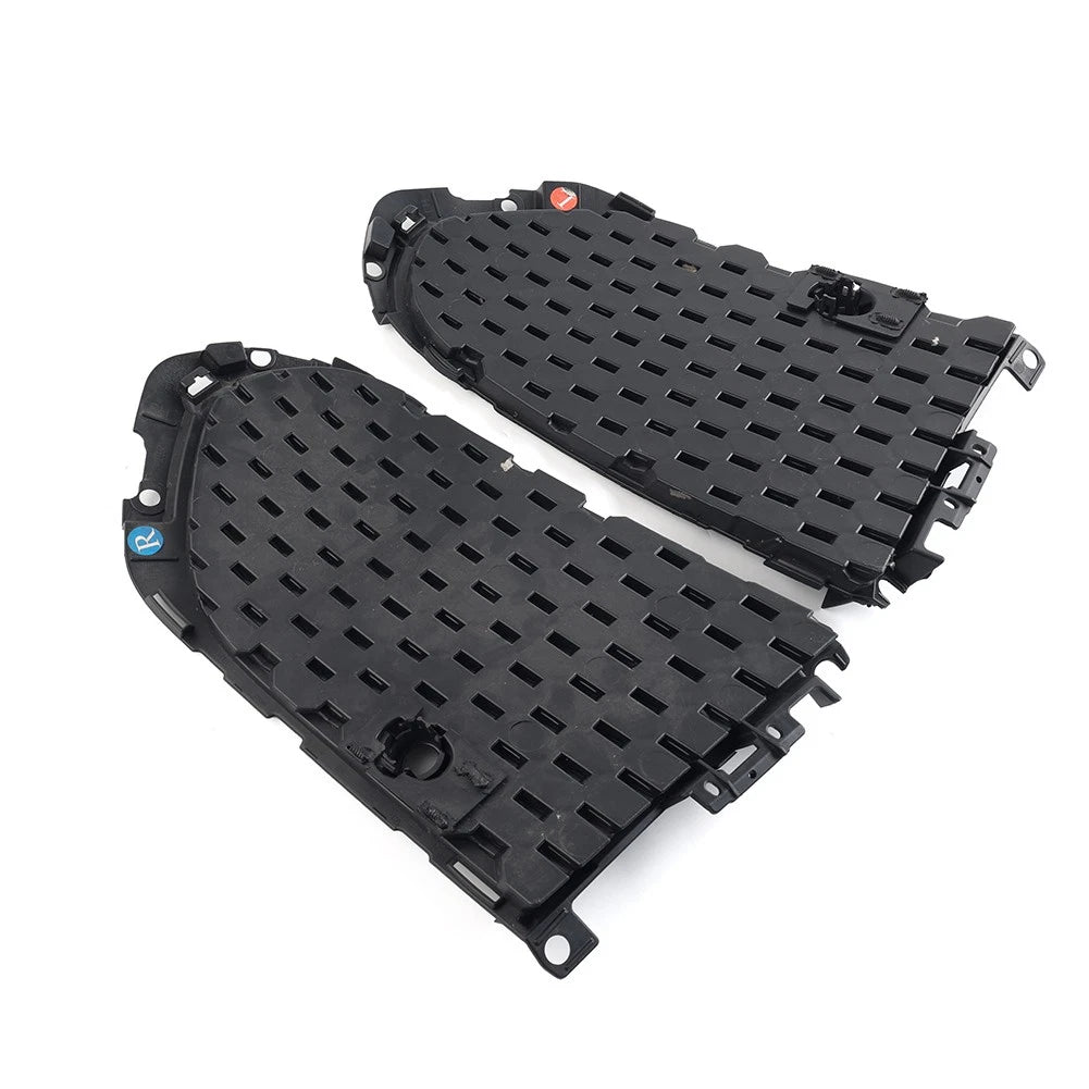 Closed Mesh Front Bumper Fog Light Lamp Grill With PDC For Jaguar F-Pace 2016-20