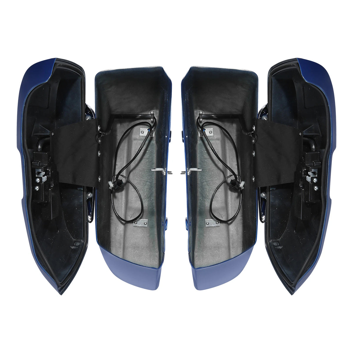 Hard Saddlebags Fit For Indian Chieftain 19-25 Roadmaster Dark Horse 20-25 Blue