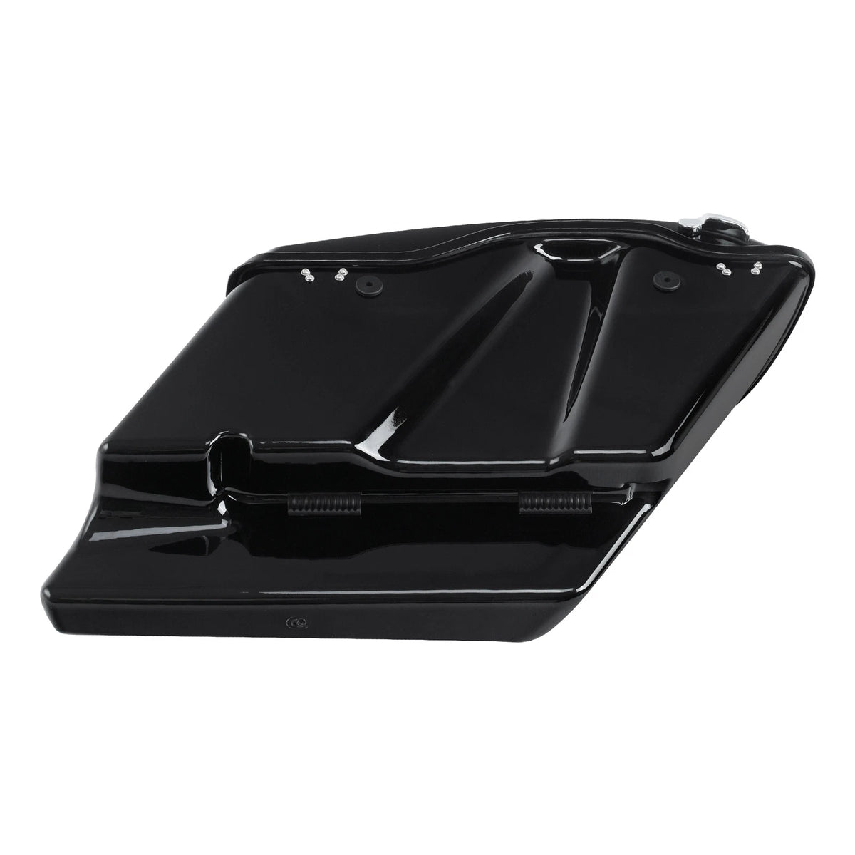 5" Stretched Hard Saddlebags Fit For Harley Softail Fatboy Cross Bones 1984-2017