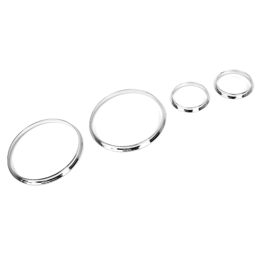 Speedometer Gauge Dial Rings Bezel Trim For BMW 5 7 Series E39 E38 M5 X5 E53
