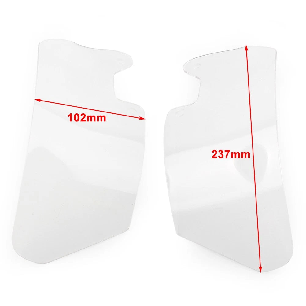 Windshield Windscreen Ventilation side panels For R1200GS 2004-2012 Clear