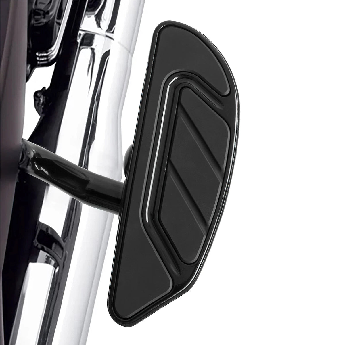 Black Rider Driver & Passenger Floorboards Fit For Harley Electra Glide 93-25 24