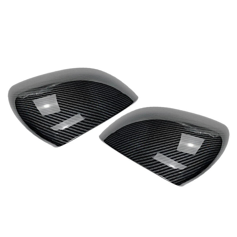 1 Pair Carbon Fiber Rear View Mirror Cover Trim For Mercedes Benz C-Class W206