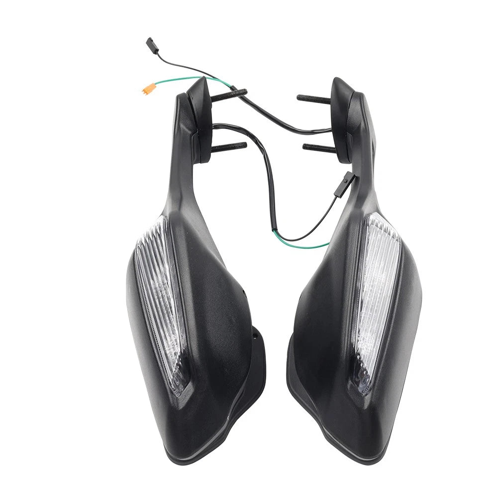 Side Rear View Mirrors w/ Turn Signals For Honda CBR1000RR 2017-2024 2023 2022