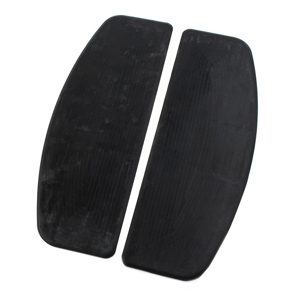 For Harley Touring Road King Driver Floorboard Footboards Pad Protector Rubber