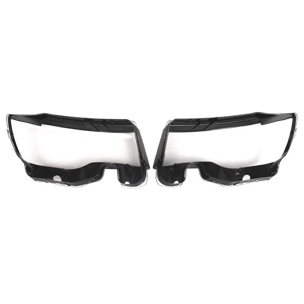 1 Pair Headlight Headlamp Lens Cover For Jeep Grand Cherokee 2014-2019