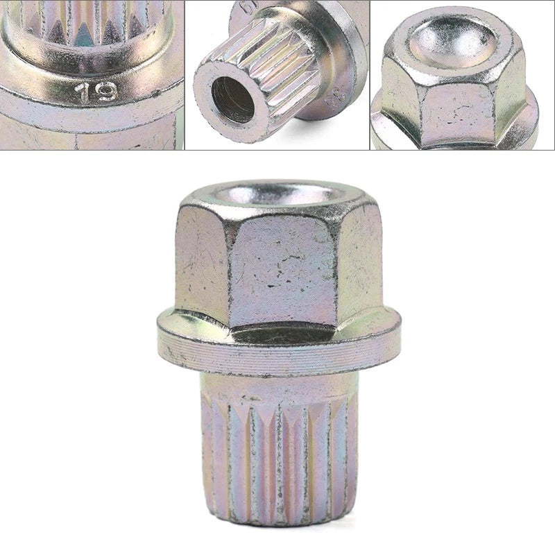 Anti-theft Wheel Bolt Lock Nut Key Adapter For BMW 1 3 5 6 7 Series 19 teeth