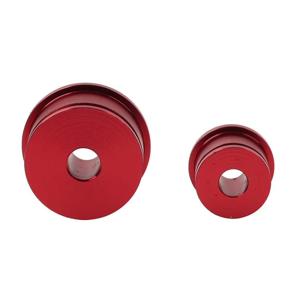 Red Aluminum Shifter Cable Bushing Kit For Honda Civic Si 02-05 Rsx Type-S 02-06