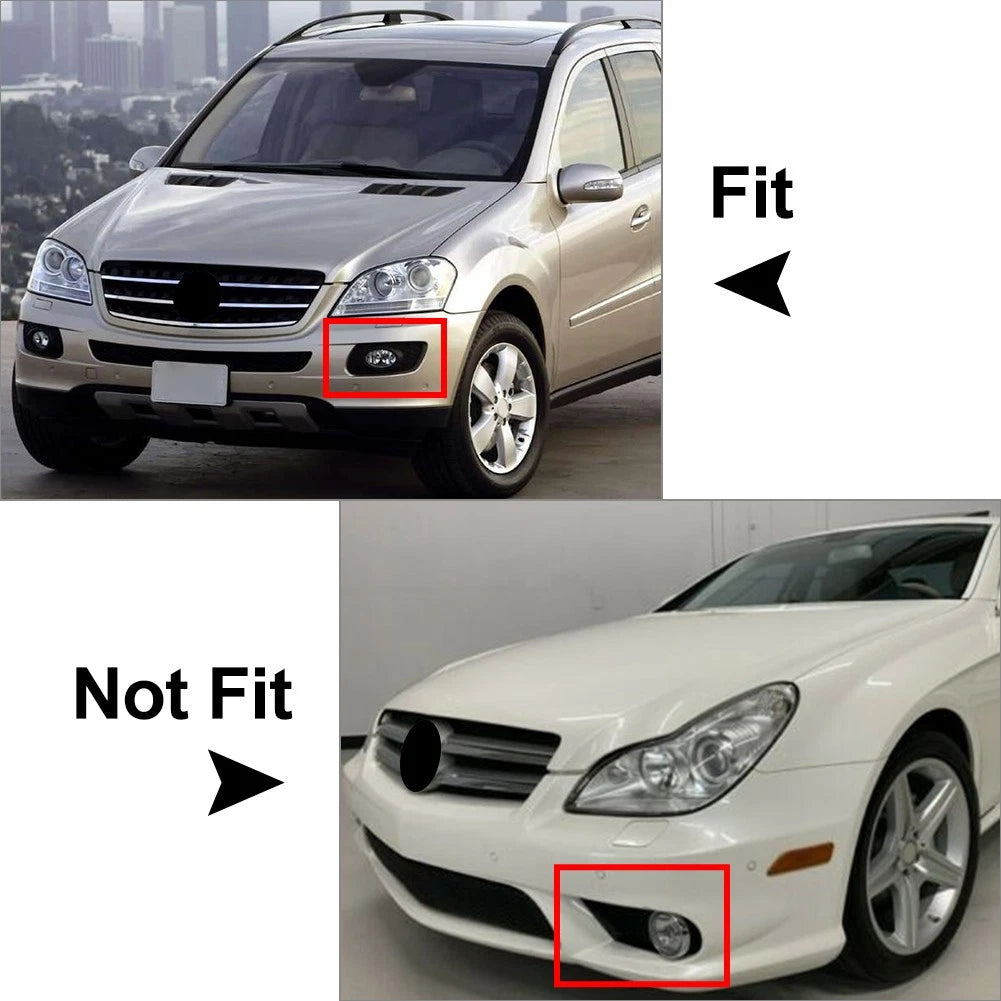 Fog Light Lamp Assembly With Bulb For Mercedes Benz W219 2007-2010 Left Side US