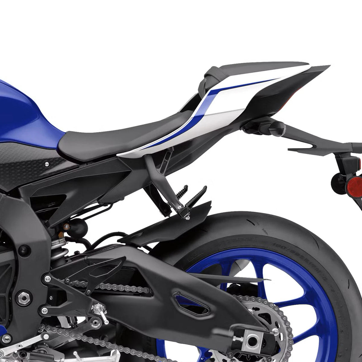 Pair Black Rear Footrests Foot Pegs Fit For YAMAHA YZF R1 1998-2025 R1M 2015-24