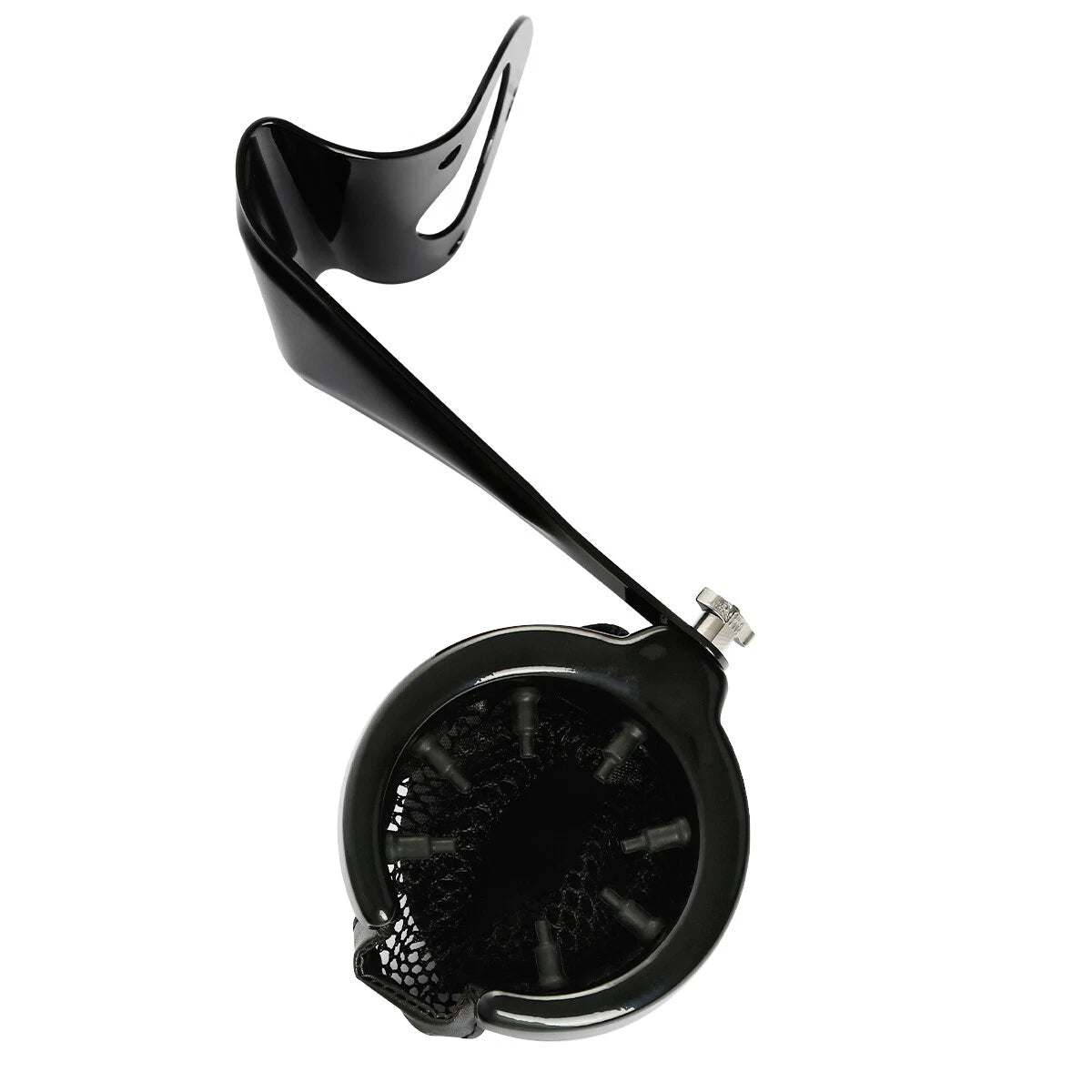 Rear Drink Cup Holder Passenger Fit For Harley Touring Street Road Glide 2014-Up