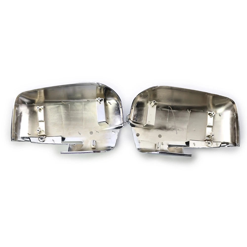 Mirror Covers W/ Bottom Turn Signal Cutout Fit Dodge Ram 1500 2013-2018 Chrome