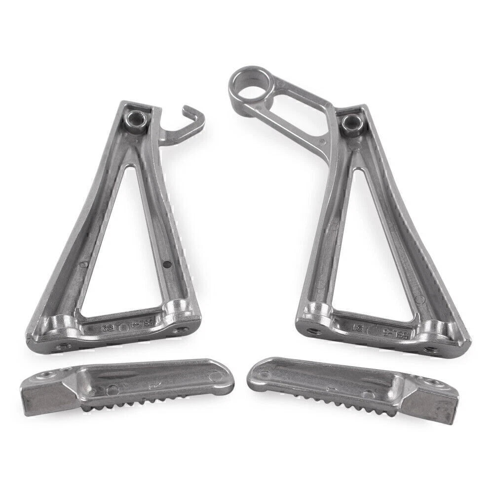 Rear Rider Footrest Foot Pegs Brackets for Yamaha YZF R6 2003-05 R6S 2003-08