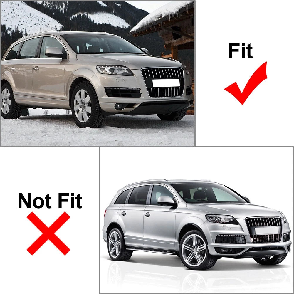 Front Bumper Cover Outer Lower Right Side Grille For Audi Q7 2010-2015