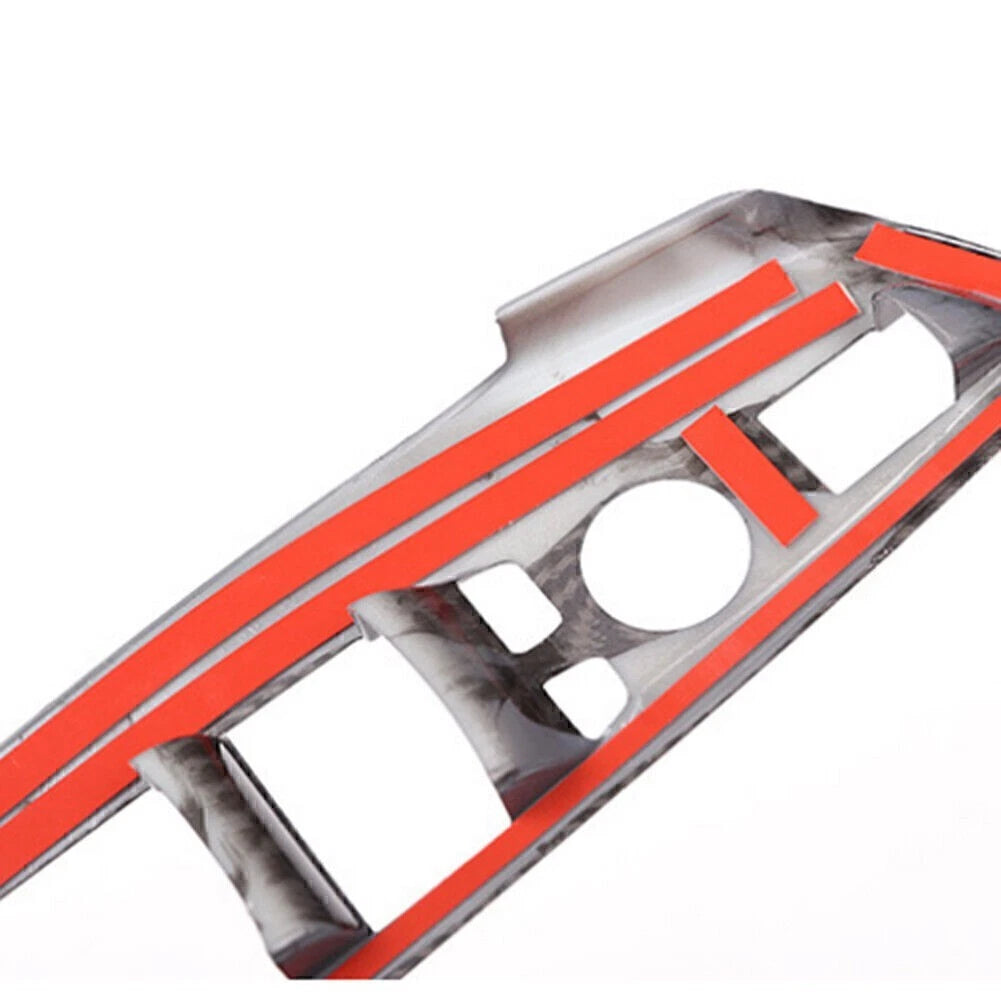 Carbon Fiber Inner Door Window Switch Trim Cover For BMW X3 X4 G01 G02 2018-2023