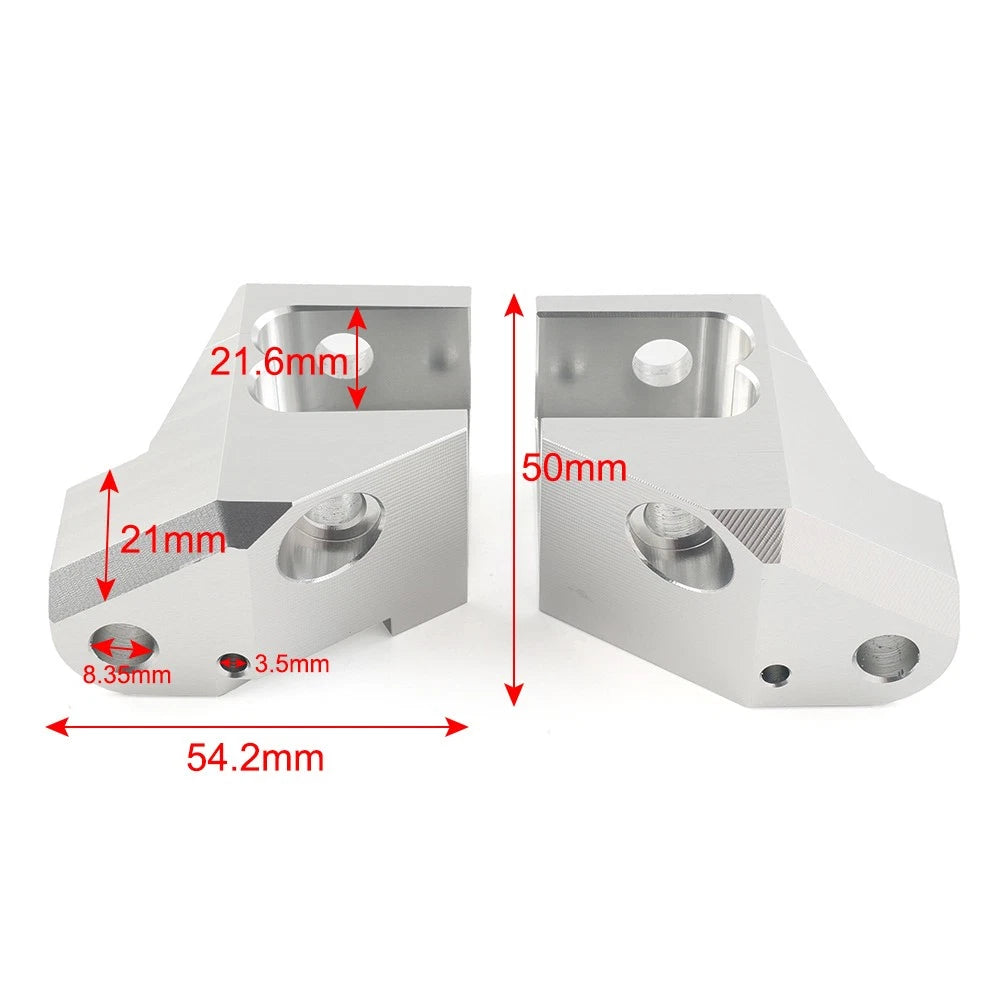 Motorcycle Driver Foot Peg Lowering Kit For BMW K1600GT GTL K1600 Bagger 2011-20