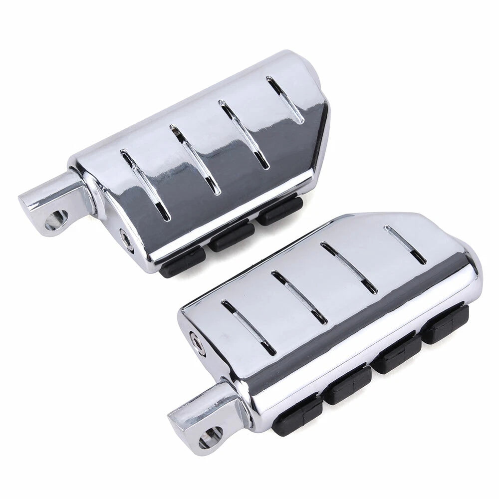 Anti Vibration Rubber Lion Paw Foot Rest Pegs Fit For Harley Softail Dyna Chrome