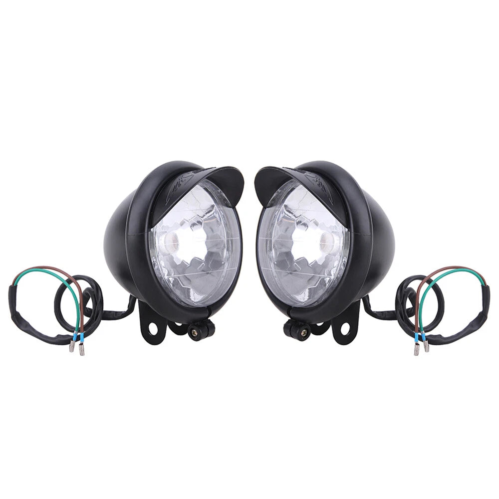 Bullet Driving/Passing Turn Signal Spot Light Bar For Harley Touring Dyna Softai