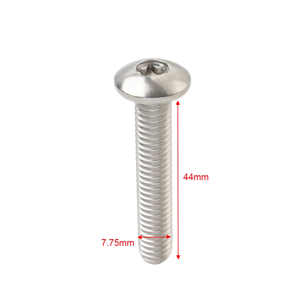 Motor Rear Fender Bolt Screw 4PCS For Harley Sportster Iron XL883 XL1200 Steel