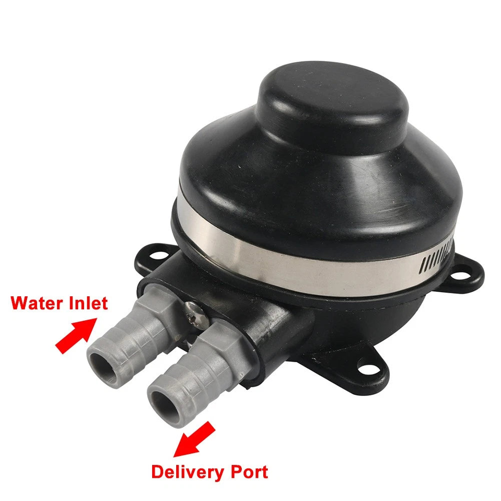 Baby Foot Operated Manual Galley Freshwater Pump For 1/2'' Hose For Boat Caravan