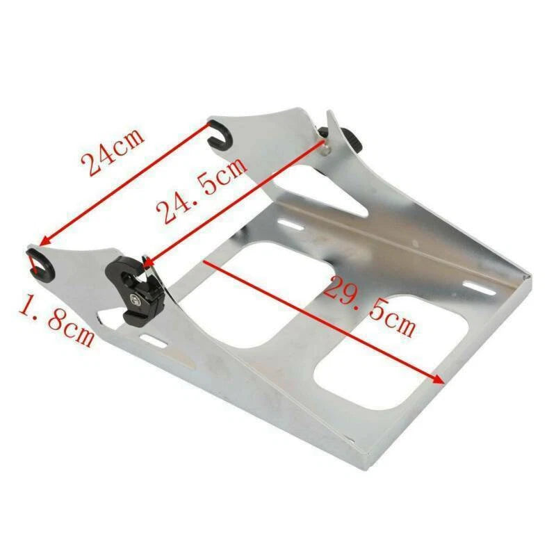 Chopped Trunk Pad Mount Rack Docking Kit Fit For Harley Electra Road Glide 14-Up