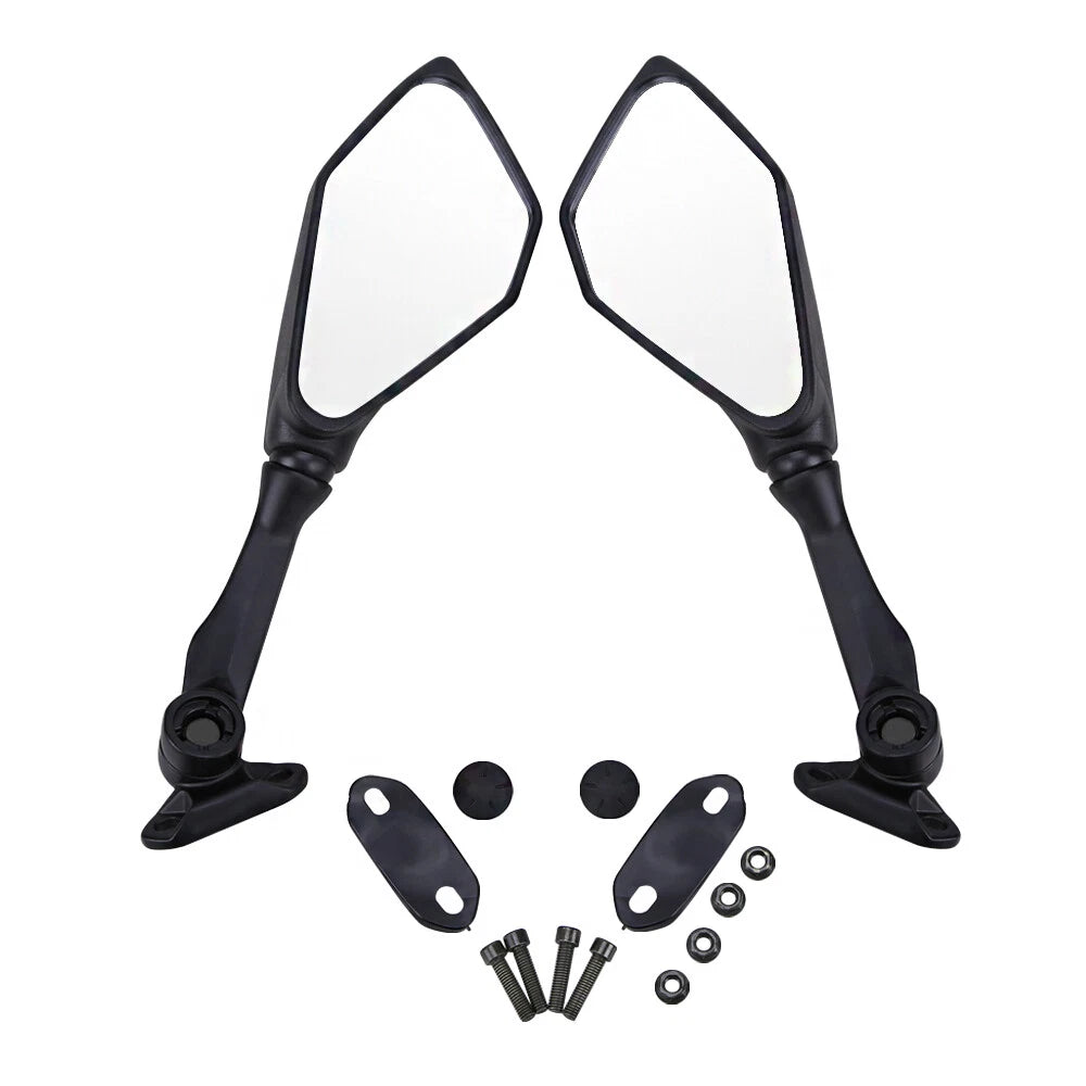 Motorcycle Rear View Mirrors For 2013-2017 Kawasaki Ninja ZX6R ZX636 300R EX 250
