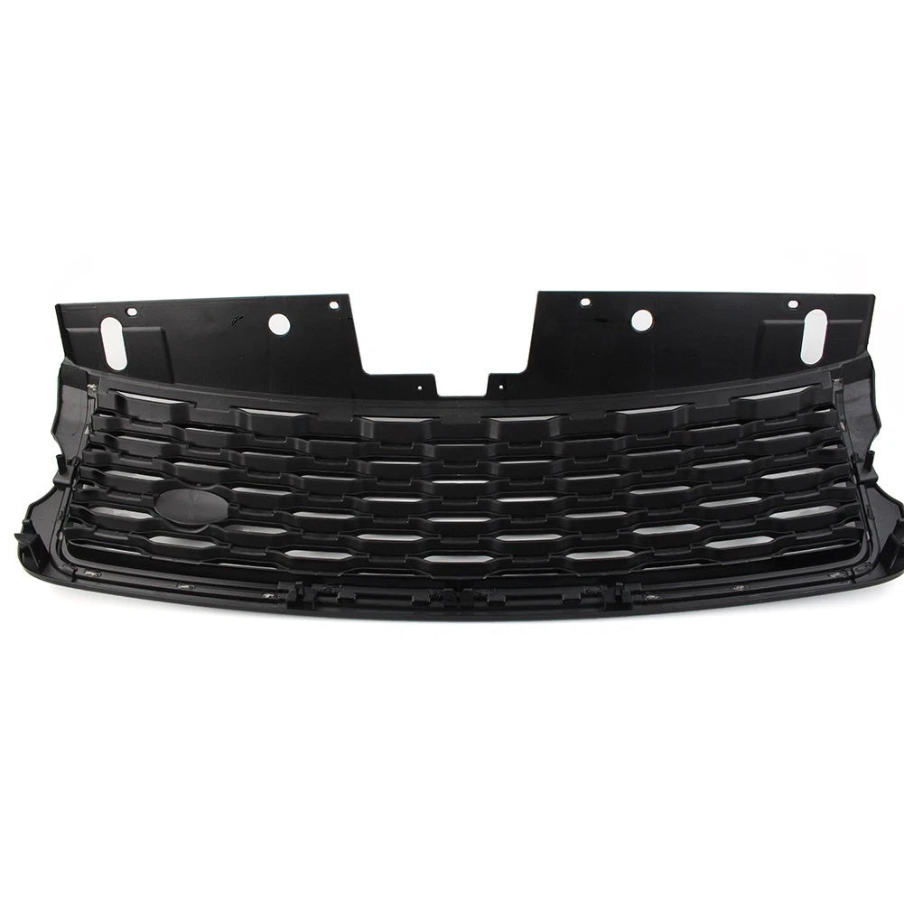 Front Bumper Upper Mesh Grille Black For Land Rover Range Rover Vogue L405 13-17