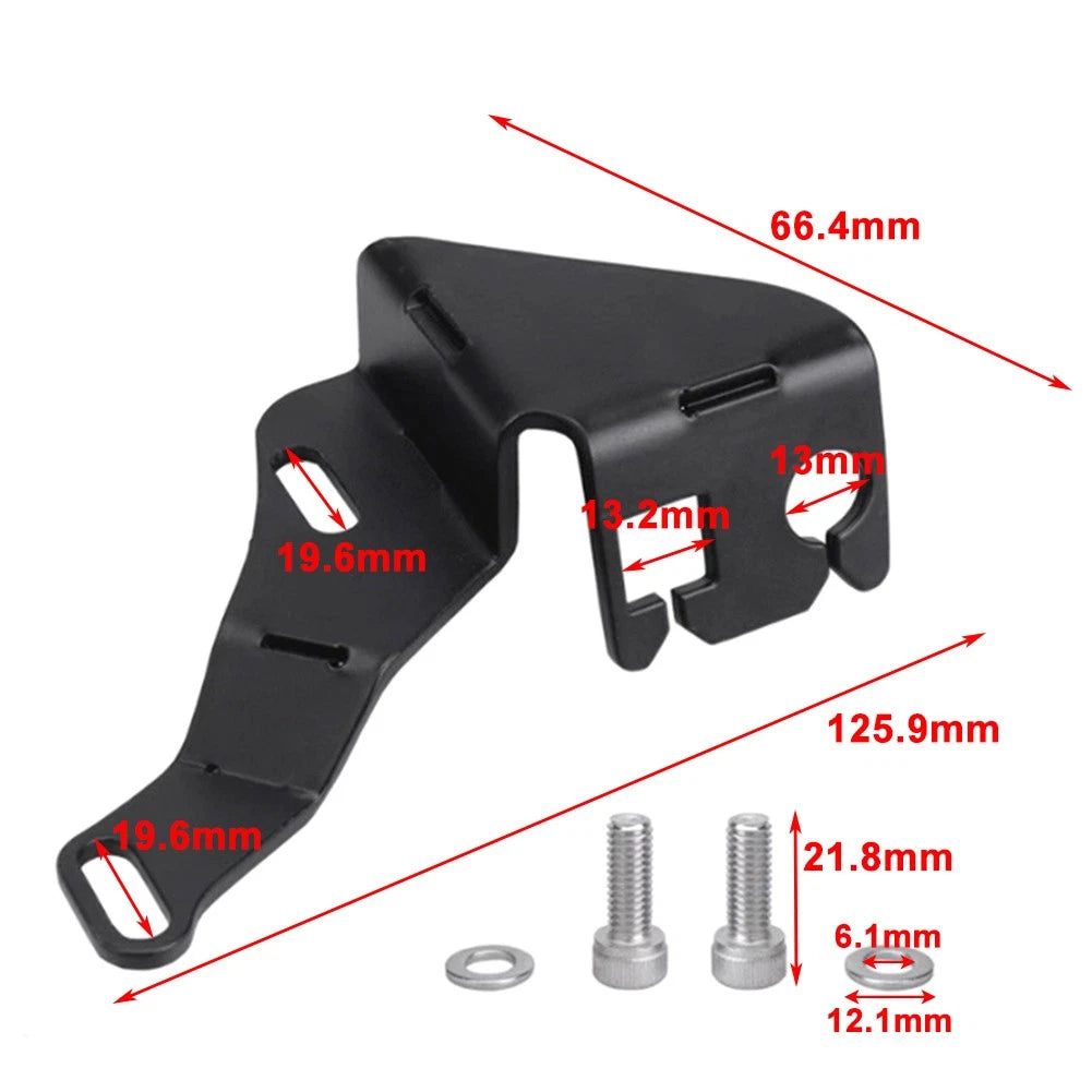 Black Intake Manifold Throttle Cable Bracket For GM Truck TBSS NNBS L92 99-07