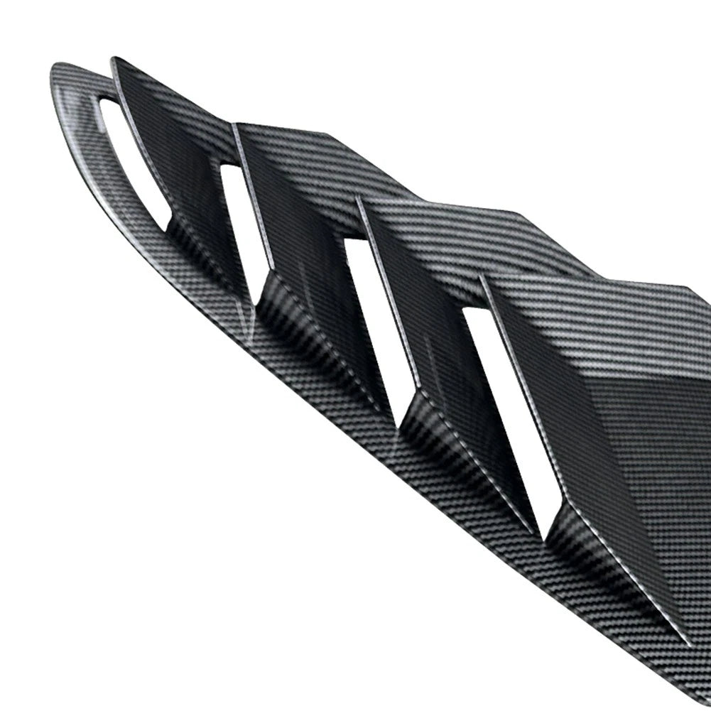 Carbon ABS Rear Shutter Window Louver Cover For Toyota GR86 For Subaru BRZ 22-24