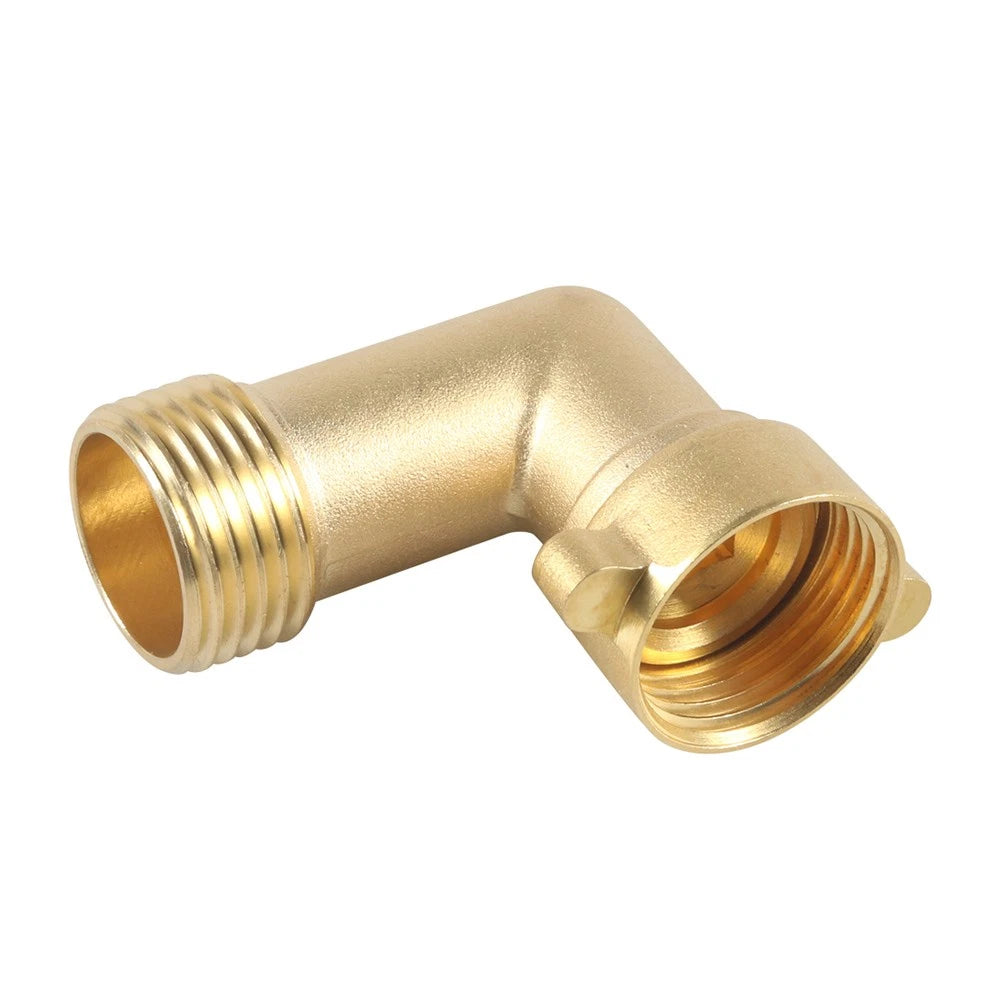 Garden Hose Extension Protector 90° Elbow Swivel Garden Hose Connector Adapter