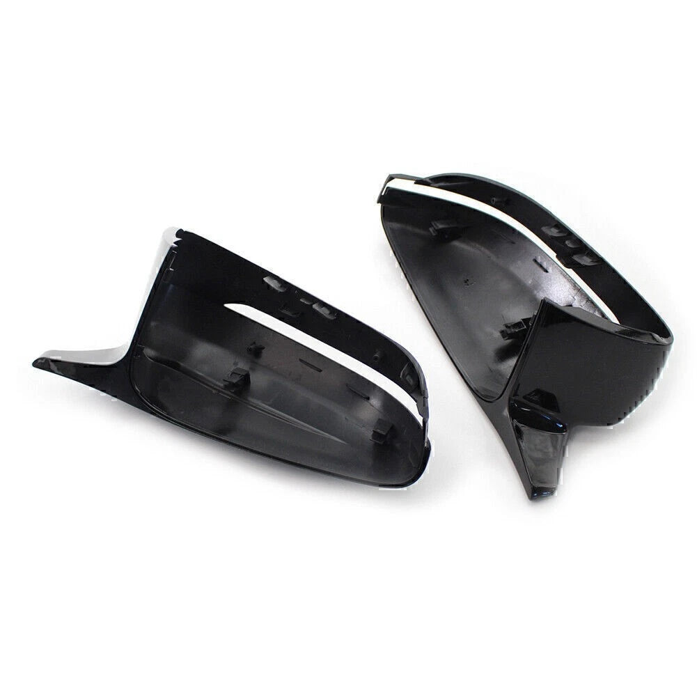 Gloss black M Style Rearview Side Mirror Cover for BMW 3 Series G20 G30 2017-20