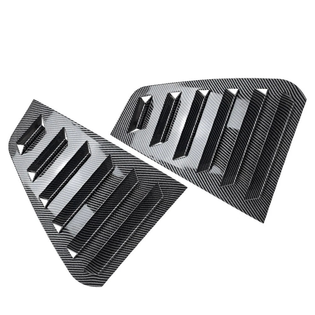 For Volkswagen Golf 6 MK6 08-12 Rear Window Side Vent Shutter Louver Cover Trim