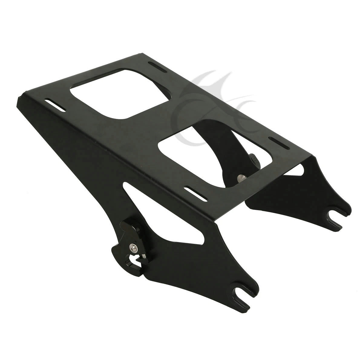 King Trunk Backrest Pad Mount Rack Fit For Harley Touring Road King 2014-2026 24
