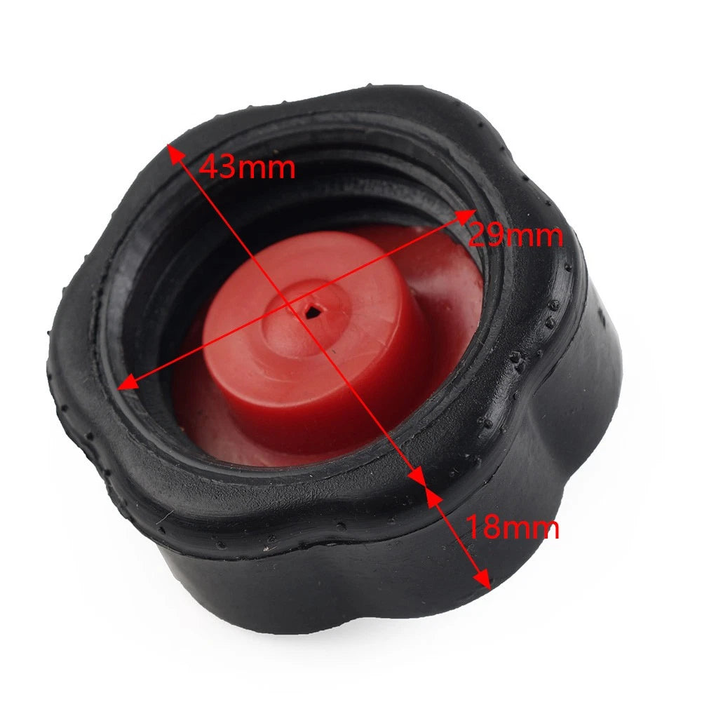 1 x Black Plastic Oil Tank Cap Cover For Yamaha PW50