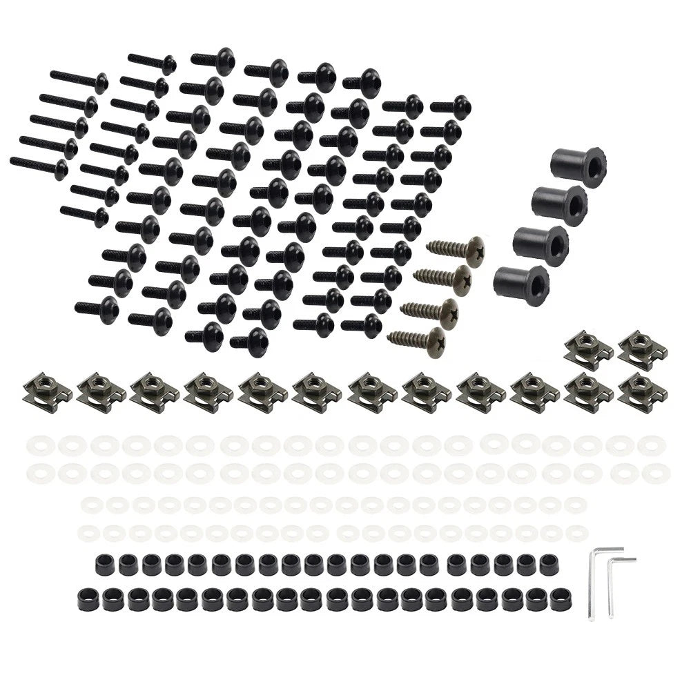 Stainless Steel Fairing Bolt Kit Fastener Clip Screws for Honda CB1000R CBR600RR
