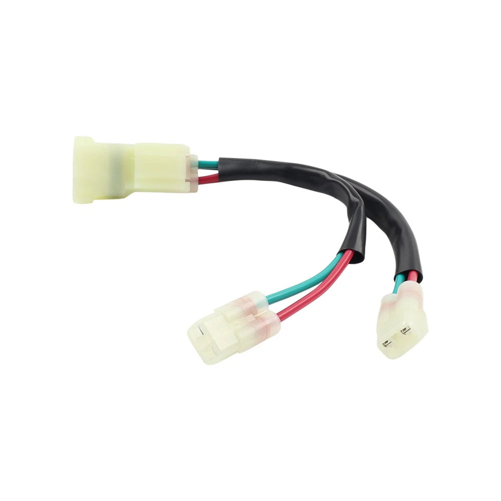 Twin Power Splitter Port Options Plug Harness Wire For Honda CB500X/F/R CB650F