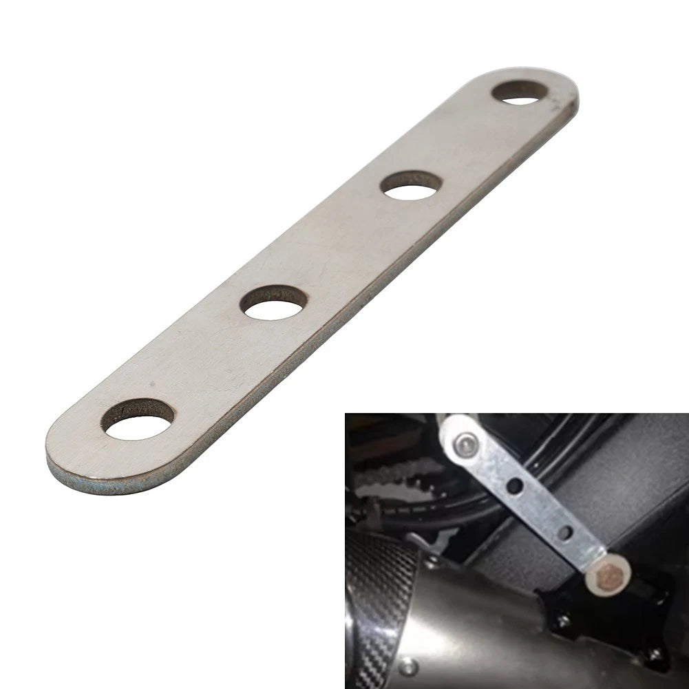 Motorcycle Universal Exhaust Pipe Fixed Clamp Bracket Long Strip Mounting D