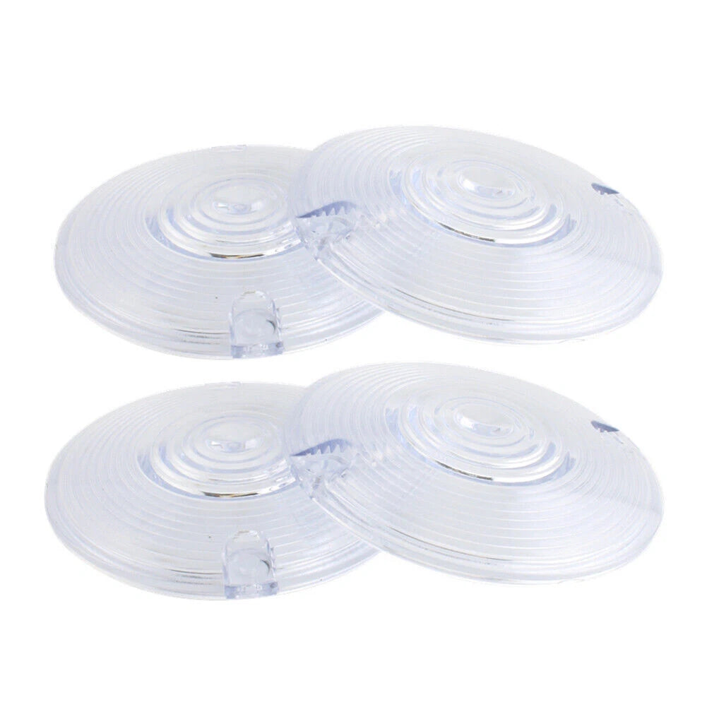 Turn Signal Light Indicator Cover for Harley Davidson Electra Glide Clear Lens