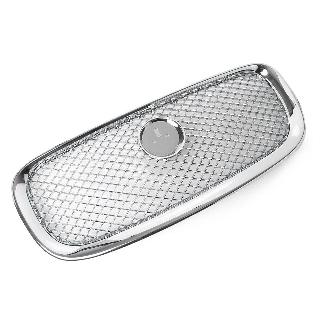 Front Center Upper Grille Chrome For Jaguar XF XFR 2012-2015