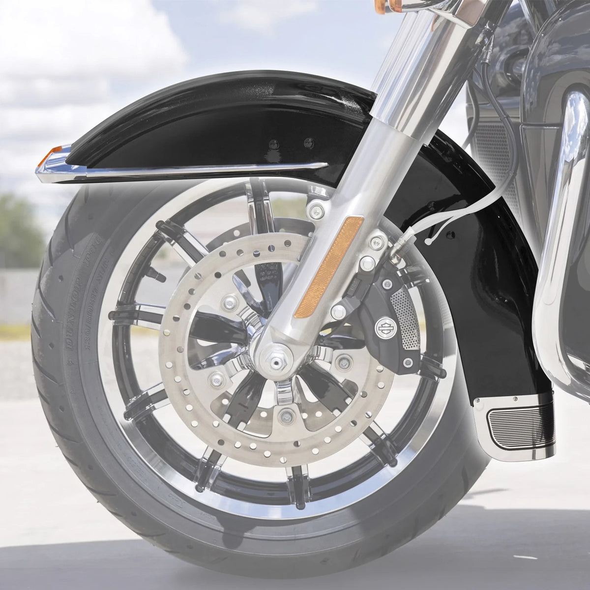 Unpainted Front Fender Fit For Harley Touring Electra Glide Road King 89-13 12