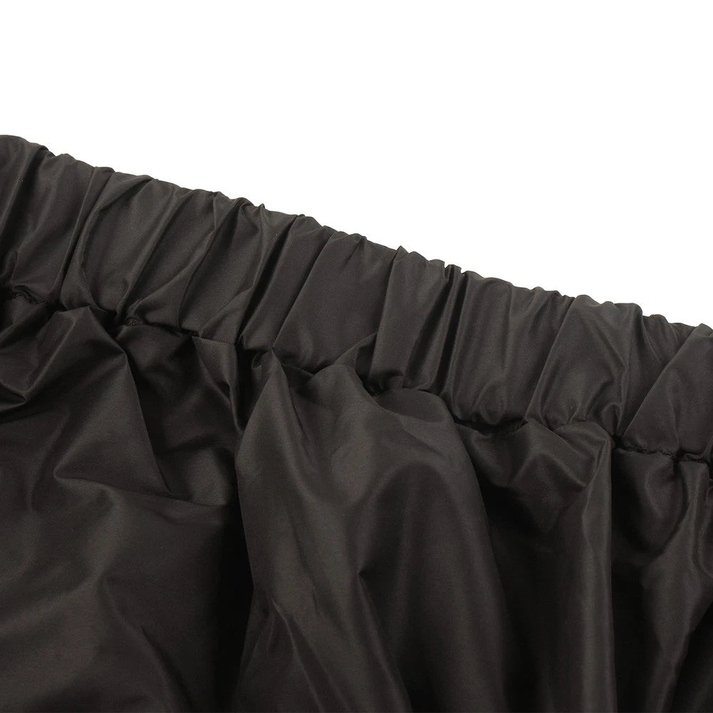 1x Waterproof Seat Rain Cover w/ Driver Backrest For Harley Street Electra Glide